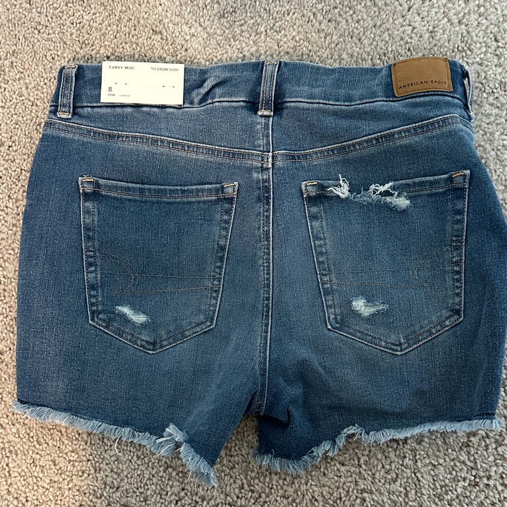 American Eagle Outfitters Dream jean Short Curvy midi